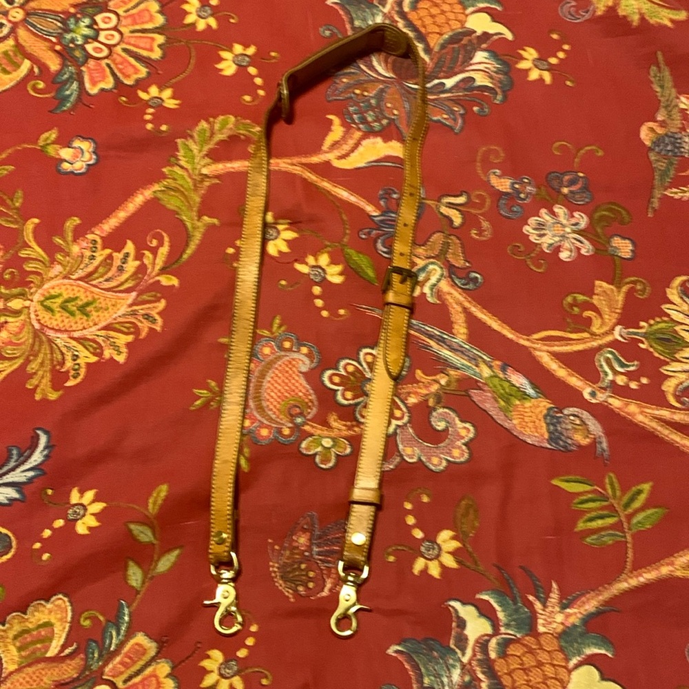 Vintage Louis Vuitton adjustable crossbody leather strap